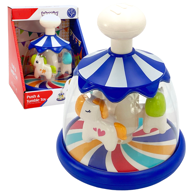 WOOPIE Šareni vrtuljak s konjima